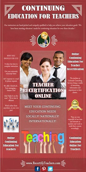 continuing education for teachers : Continuing Education For Teachers
